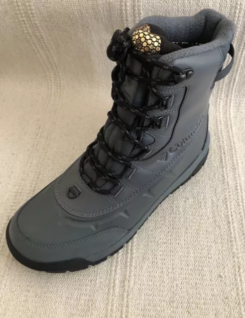 COLUMBIA MENS BUGABOOT Plus III Omni Heat High Winter Boots Grey Size UK 8 EU 42 95.99 PicClick UK