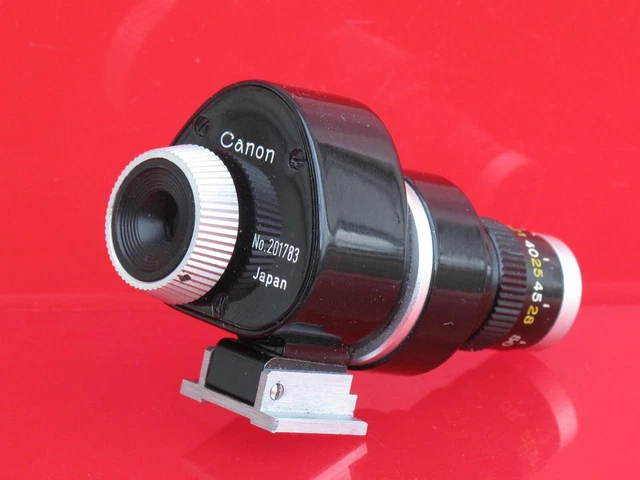 "Telémetro Canon RF 35-50 mm Buscador de zoom, COMO NUEVO VENDEDOR DE EE. UU. ""LQQK""