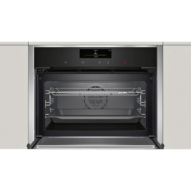 Neff Four combiné mo intégrable 45l inox/noir 3