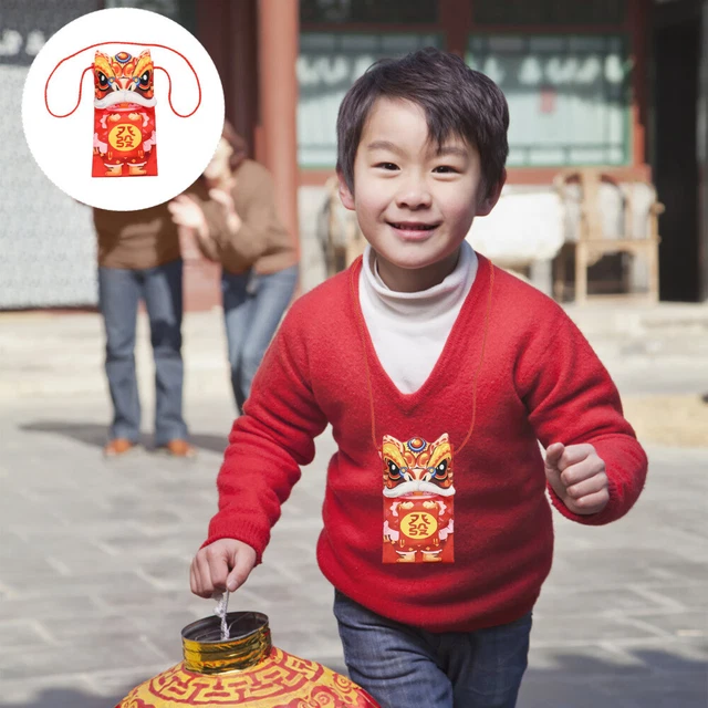 Doll Year The Tiger Red Envelope Chinese Blessing Envelopes Intelligent