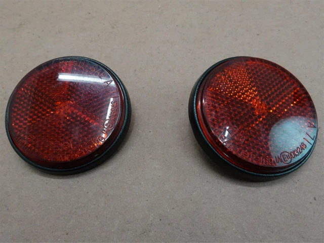 1999-2009 Yamaha VStar 1100 V Star XVS1100 Rear Side Reflectors