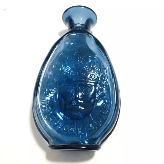 S.A.R. 1981 SONS of the American Revolution Glass Bottle "Delaware Blues" 3D S.A.R. 1981 SONS of the American Revolution Glass Bottle "Delaware Blues" 3D