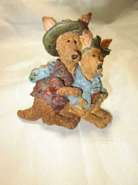 Boyd's Bears #2432 Joey and Alice Outback... the Trekkers Excellent Condition