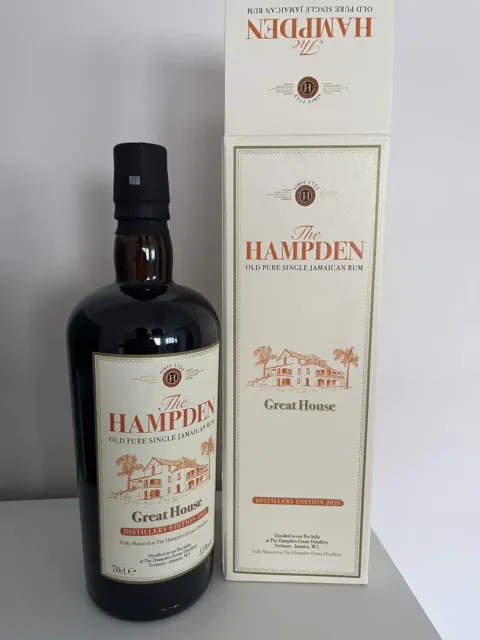 Rhum  Rum The HAMPDEN Great House 2021 - Jamaican Rum - 55%