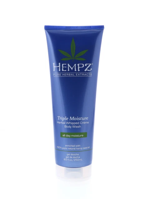 Hempz Triple Moisture Herbal Whipped Crème Body Wash- 8.5 oz. 2 pack