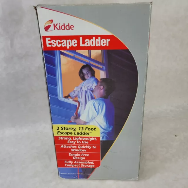 Kiddie 2 Story 13 Foot Escape Ladder open box- new model KL-2S