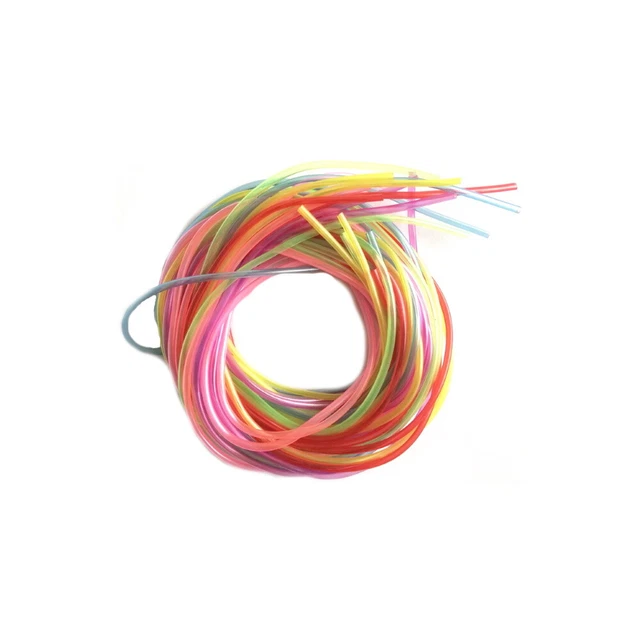 Loisirs Créatifs 12 Fils A Scoubidou Sans Phtalates Effet Perles Aleatoires