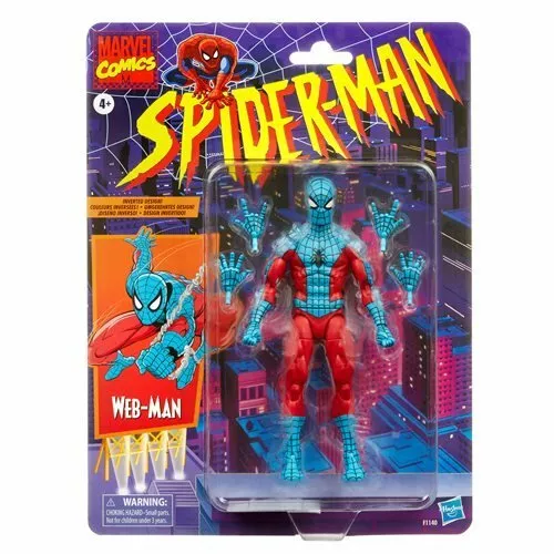 Spider-Man Marvel Legends Series 6" Web-Man Action Figure Exclusive by Hasbro