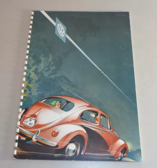 Prospectus VW Coccinelle + Cabriolet De 1957