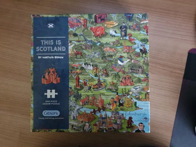 Gibsons This is Scotland 1000 Piece Jigsaw Puzzle