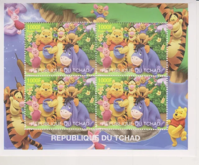 Walt Disney Winnie Pooh Tschad postfrisch  7816