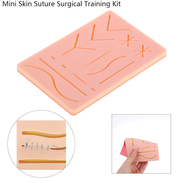 MINI SILICONE SKINS Pad Suture Incision Surgical Traumatic Simulation