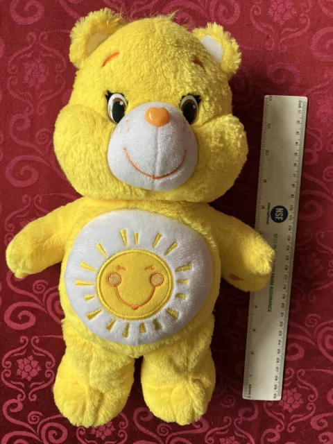 Care Bears Funshine Sunshine Bear JP43213 Approx 13 inches Soft Plush 2015