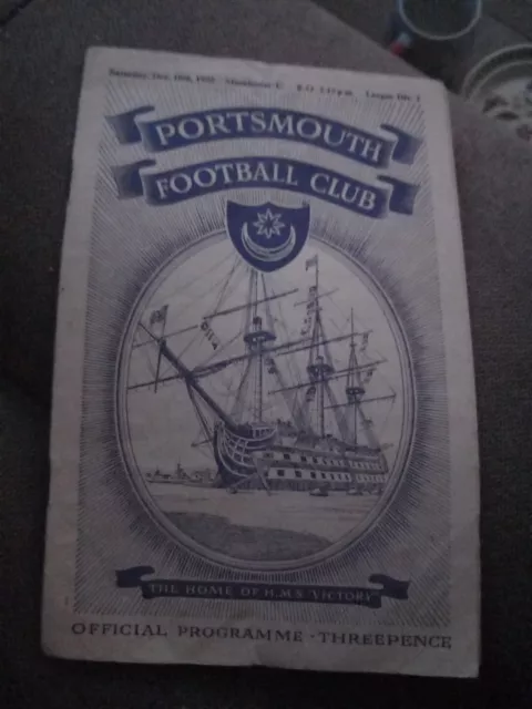 Portsmouth V Manchester United 55-56