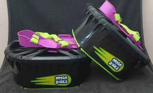 Purple Moon Shoes Vintage Lime Green Straps Bounce Toy Anti