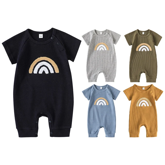 Body casual a maniche corte neonato bambino neonato tuta casual