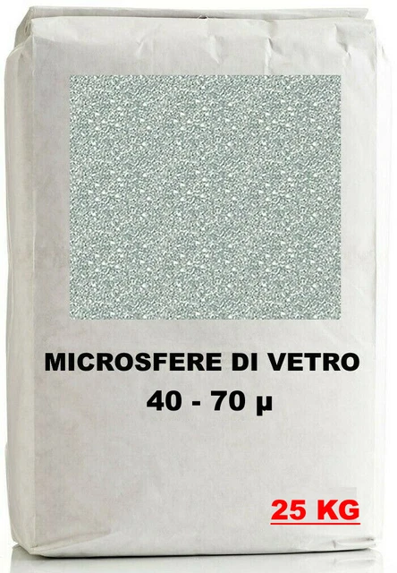 Microsfere Di Vetro Per Sabbiatrice – Grana 200-300, Sacco 10 Kg, Per Finiture Opache Delicate E Lucidatura
