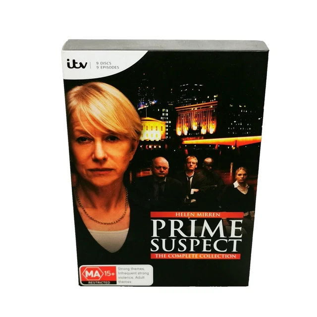 PRIME SUSPECT THE Complete Series Box Set DVD R4) Season