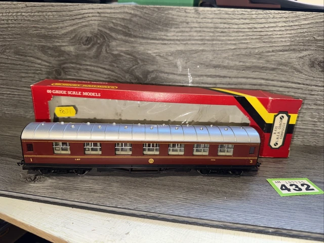 HORNBY OO GAUGE Lms Stanier Composite Coach 3934 R433 £11.99 - PicClick UK