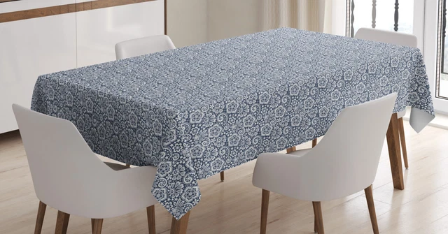 Ambesonne Victorian Tablecloth Table Cover for Dining Room Kitchen