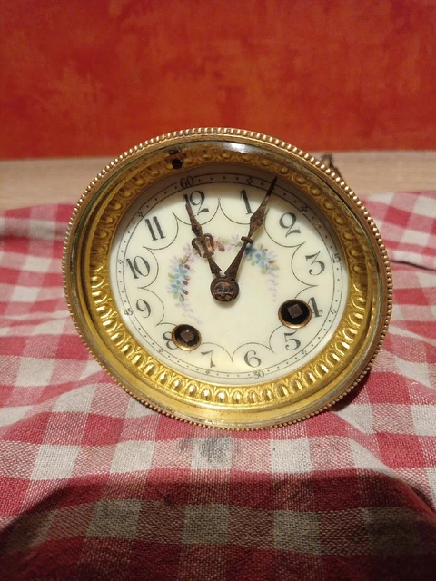 Mouvement Horloge Silencieux 24mm - Kit Complet Avec Aiguilles - Pour Réparation Ou Création DIY D'horloge Murale