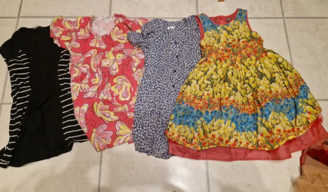 Girls  Age 7-8 Years Bundle Joblot Dresses Spring Summer Celebration Clothes