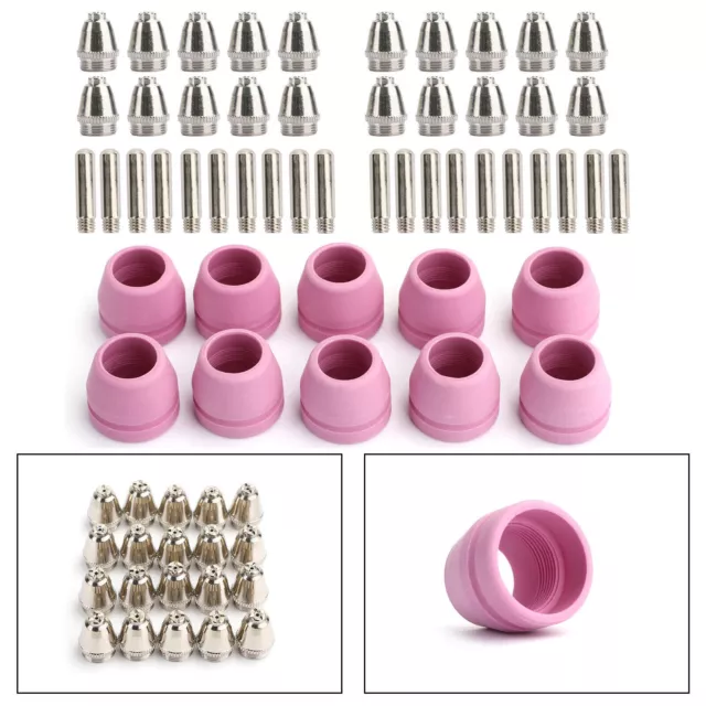 50Pcs Plasma Cutter Consumables AG-60 S7-55 Plasma Torch Cutting S7