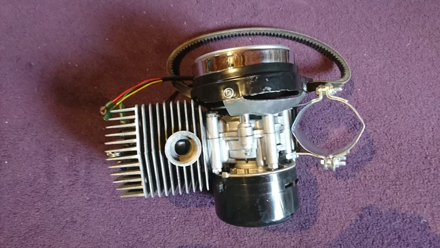 Lanceur Intégral MBK 51 – Pour Moteur Kick AV10 – Compatible Motobecane, Pocket Bike