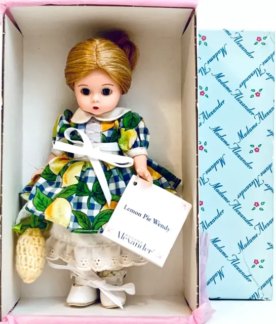 Madame Alexander 27930 Lemon Pie Wendy 8" Doll In Outfit With Original Box