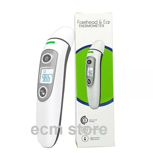 Infrared Thermometer FC-IR100 Dual-Mode Forehead & Ear thermomètre /EBLE