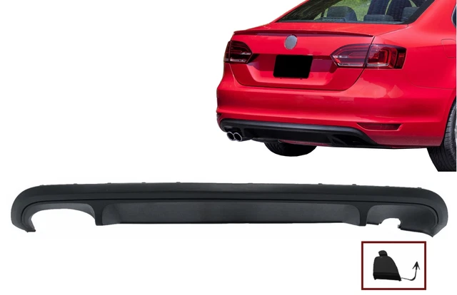 REAR BUMPER AIR Diffuser for VW Jetta Mk6 VI 2011-2014 GLI Design £85. ...