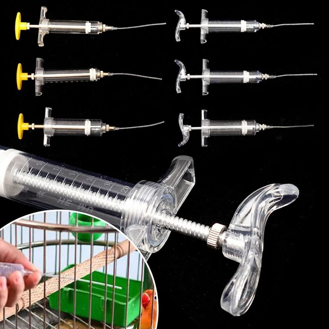 d'alimentation Mangeoires d'oiseaux perroquet Tétine d'alimentation Avec tuyau