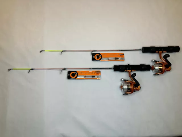Celsius Chill Factor Ice Fishing Rod & Reel Combo, Medium Light Action, 24