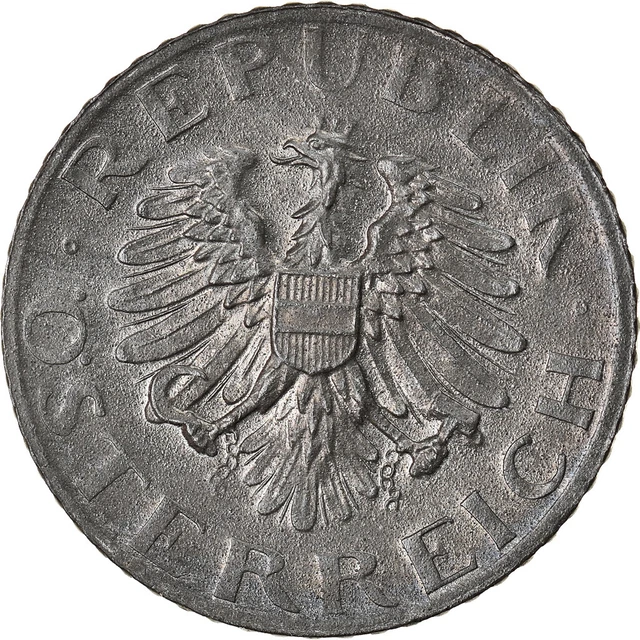 [#893830] Coin, Austria, 5 Groschen, 1972, AU, Zinc, KM:2875