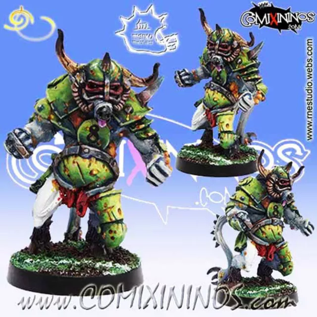 Fantasy Football - Nurgle PESTIGOR nº 2 for Blood Bowl - Meiko Miniatures