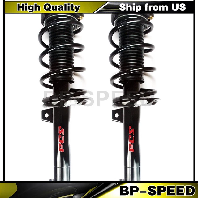 Front Suspension Strut and Coil Spring Assembly 2 X FCS For Volkswagen 2005-2017