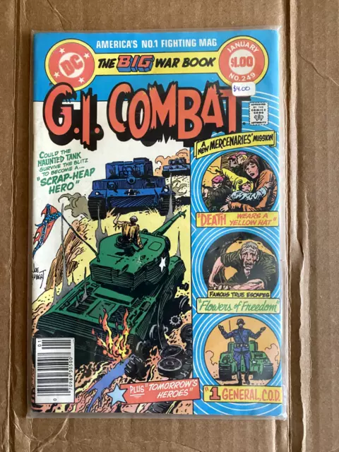 DC Comics GI COMBAT (1957 Series) Issue #249  Comic Book