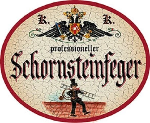 Schornsteinfeger + Nostalgieschild Schornsteinfeger + Nostalgieschild