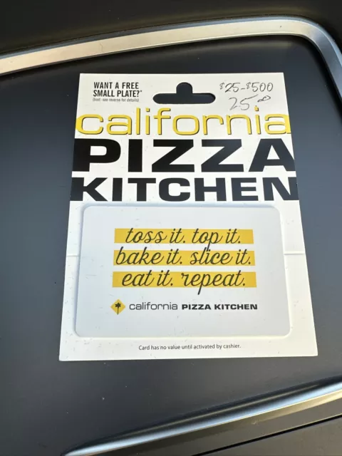 California Pizza Kitchen gift Card $25