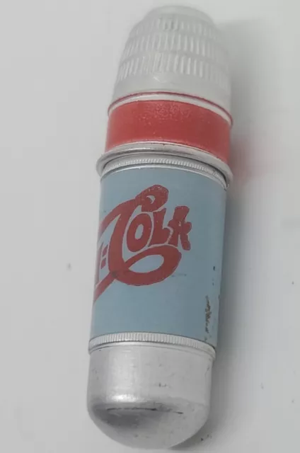 Vintage PEPSI Cola Promotional Advertising Metal Thimble Top Sewing Needle Case 3