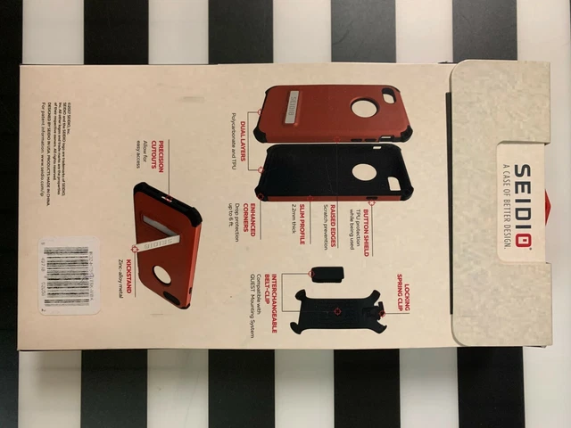 SEIDIO DILEX w/ Kickstand & Holster - Samsung Galaxy NOTE 8 Blue/Black *N*E*W* 2