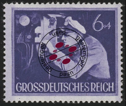 876y Heldengedenktag 1944 6 Pf O