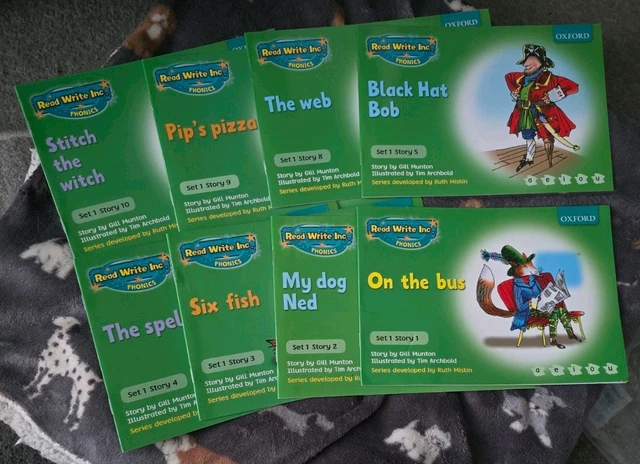 OXFORD READ WRITE Inc. Phonics Set 1 Green Storybooks (8 Books) £16.08 ...