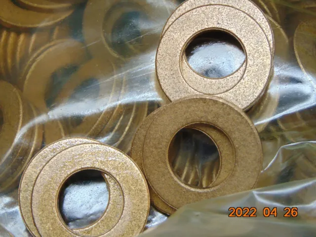 (1) Thrust Washer 3/4" X 1-3/8" X 1/8" Oilite Bronze