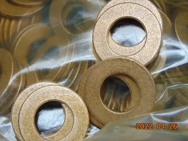 (1) Thrust Washer 3/4" X 1-3/8" X 1/8" Oilite Bronze