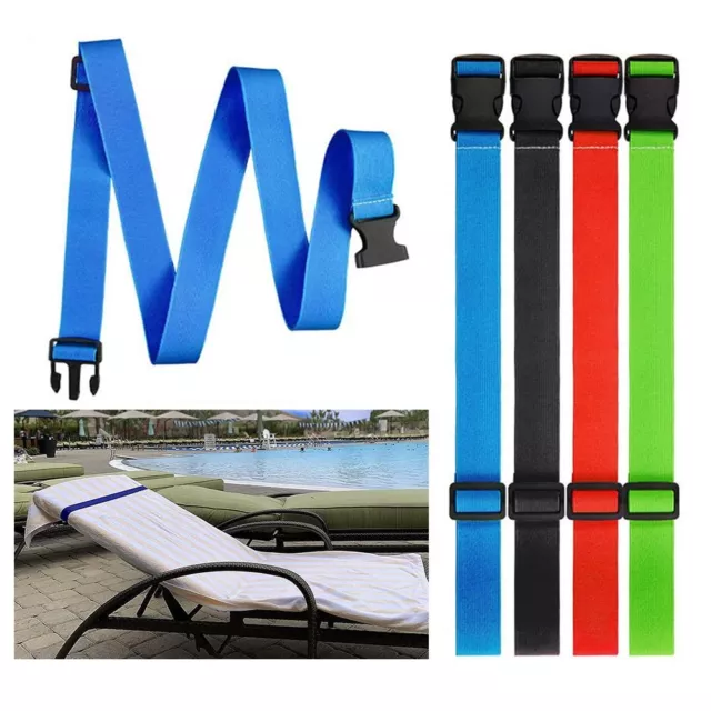 for Lounge Chairs Elastic Towel Band Portable Beach Towel Holder