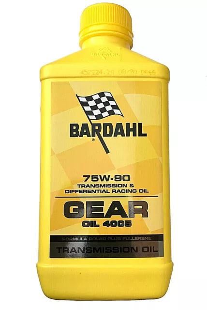 Bardahl 75W90 Gear Oil 4005 Huile Transmission Différentiel GL4 GL5 Racing 1 Lt