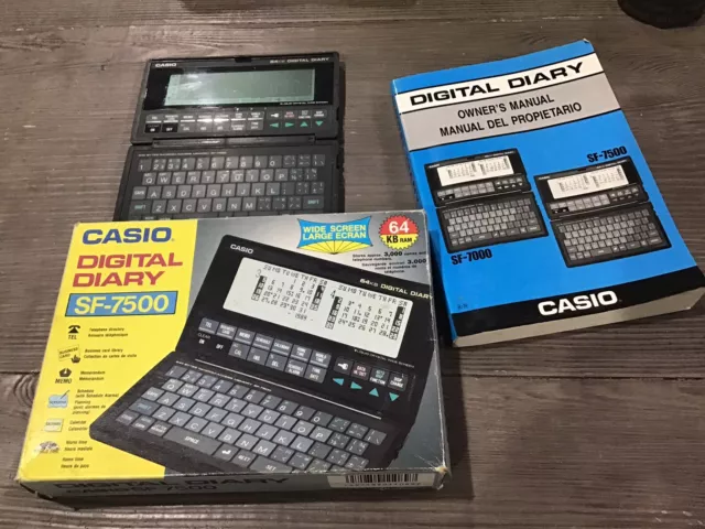 Casio digital diary clearance price