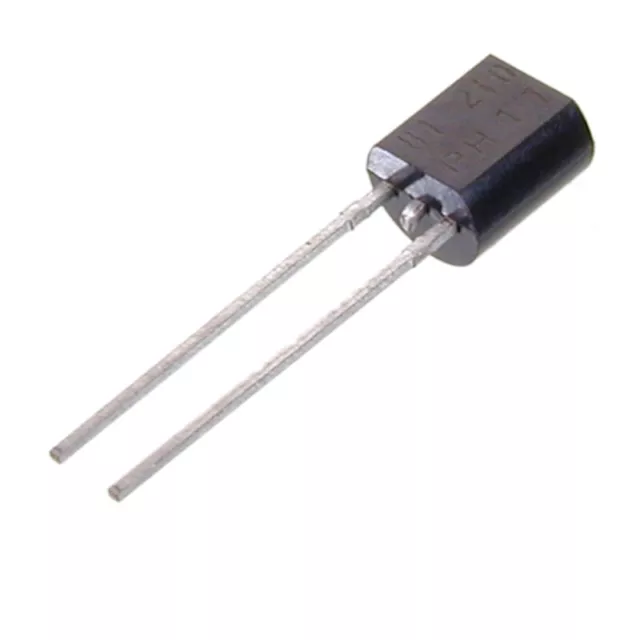 KTY81-210 Temperatur-Sensor 2000R bei 25°C ±1% TO92-2 von NXP (Philips)