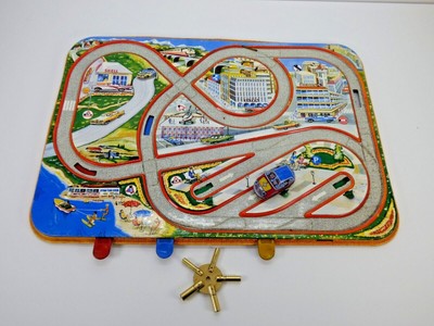TECHNOFIX 295 GIOCO DEL TRAFFICO TRAFFIC Control" 1959 Western Germany tin toy vintage 